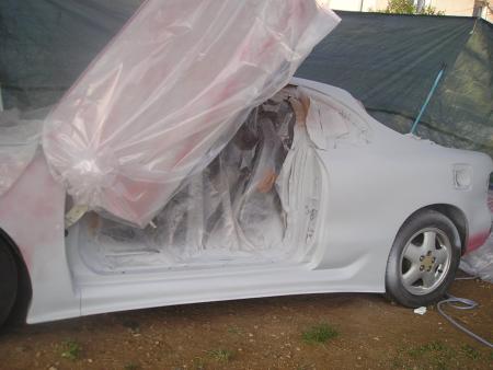préparation carrosserie celica 18