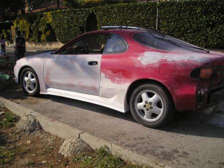 préparation carrosserie celica 18